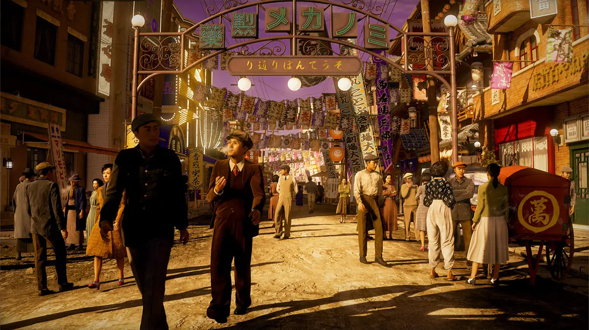 Official STRANGER THAN HEAVEN city scene from the Xbox gallery